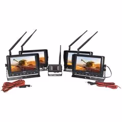 Kit caméra de recul wi-fi x 4 7'' Moniteur , x 1 CMOS caméra x 4 Pare Soleil Amovible x 1 manuel