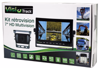 KIT CAMERA VISIOTRACK HD 7"  FEN. CAM 120°
