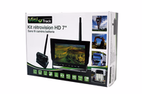 KIT RETROVISION VISIOTRACK SANS FIL CAMERA BATTERIE HD 140° ECRAN 7"