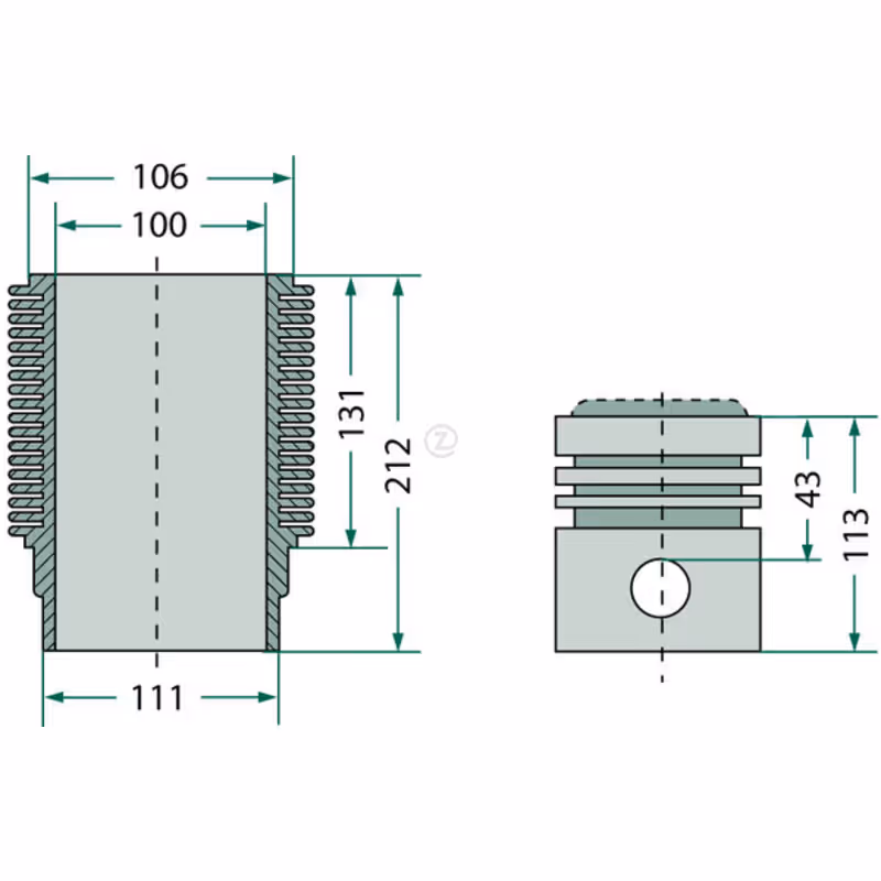Kit chemise piston