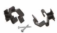 Kit clips universels T-Post noir