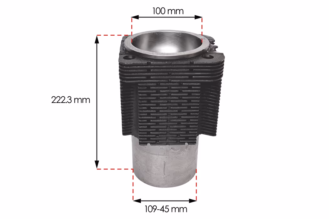 Kit cylindre Deutz FL912 4 anneaux 2929968 | Deutz