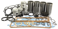 Kit Cylindrées + soupapes (100.00 x4) d axe piston 31.75mm. - adaptable sur tracteurs Ford - ref 2700E6K500B