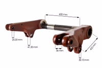 Kit d'arbre à bascule pour bras de levage