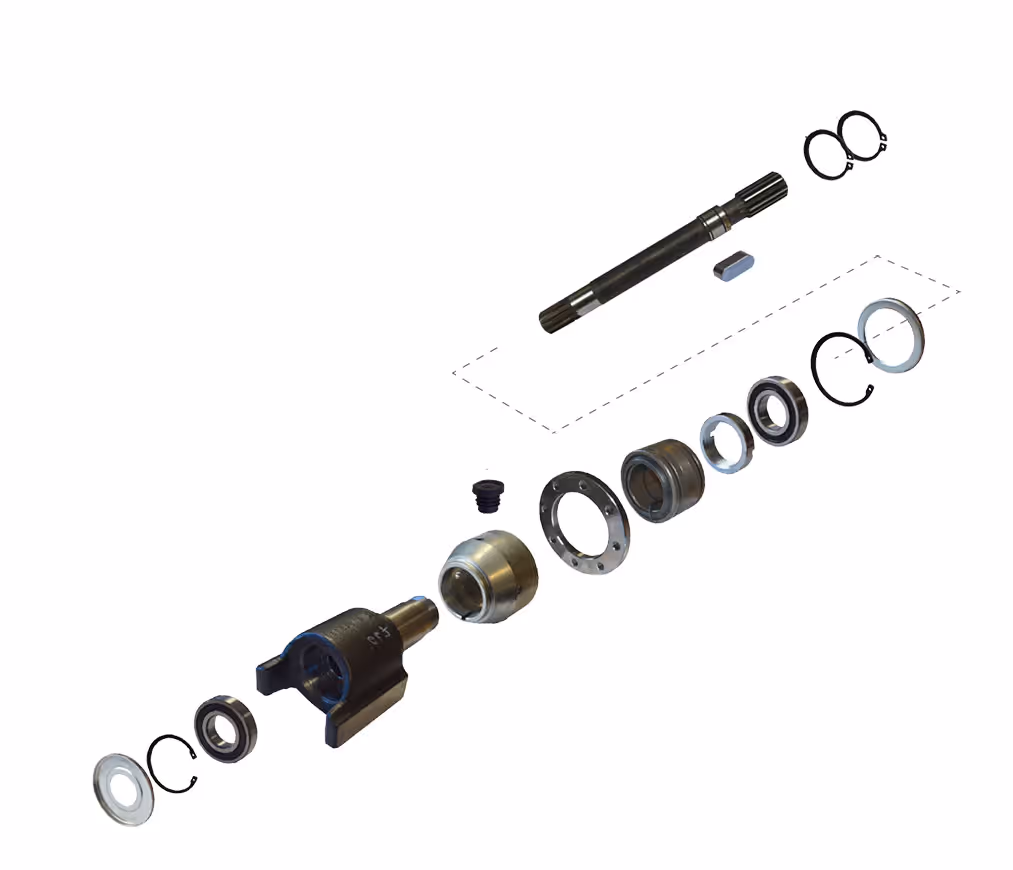 Kit d'arbre d'entraînement de l'essieu avant Ford T6 T7 | Ford