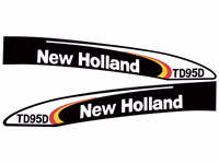 Kit d'autocollants - Ford / New Holland TD95D