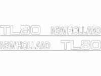 Kit d'autocollants - Ford / New Holland TL80