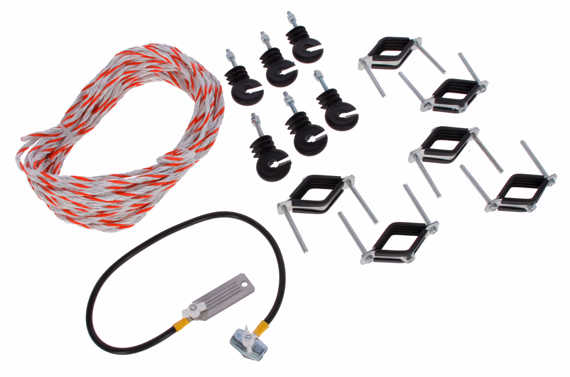 Kit d'électrification pour barrière d'herbage