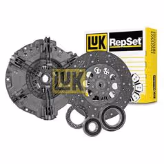 Kit d'embrayage avec butée - adaptable sur tracteurs Landini, Mccormick, Massey Ferguson - ref 631064211