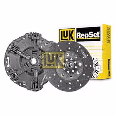 Kit d'embrayage sans butée - adaptable sur tracteurs Landini, Massey Ferguson, Mccormick - ref 6280522090