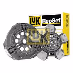 Kit d'embrayage sans butée - adaptable sur tracteurs Massey Ferguson - ref 6331124090