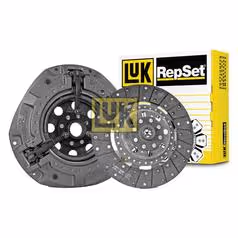 Kit d'embrayage sans butée - adaptable sur tracteurs Massey Ferguson - ref 630110619