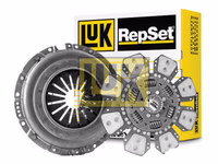 Kit d'embrayage sans butée - adaptable sur tracteurs Massey Ferguson, Agco - ref 633308609