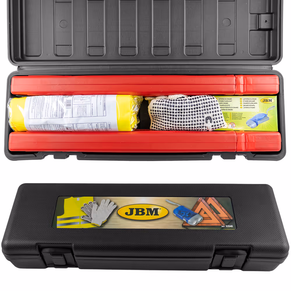 Kit d'urgence en boîte plastique