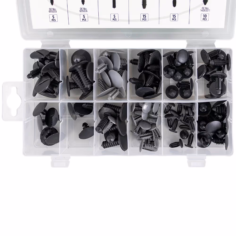 Kit de 110 clips pour tapisserie peugeot/citroën