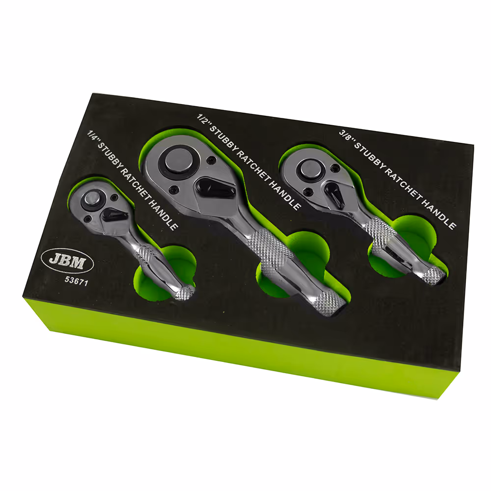 Kit de 3 cliquets raccourcis