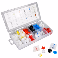Kit de 90 clips pour moldings renault dacia