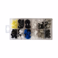 Kit de 92 clips pour panneaux de porte/moldings bmw mini