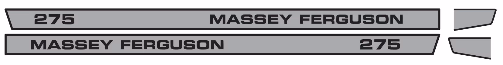 Kit de Autocollant 275 1682425M1 | Massey-Ferguson