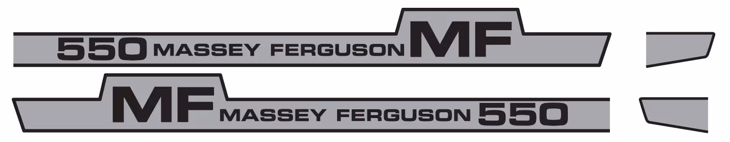 Kit de Autocollant 550 1698124M1 | Massey-Ferguson