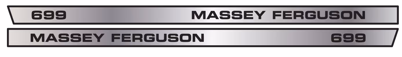 Kit de Autocollant 699 3900332M91 | Massey-Ferguson