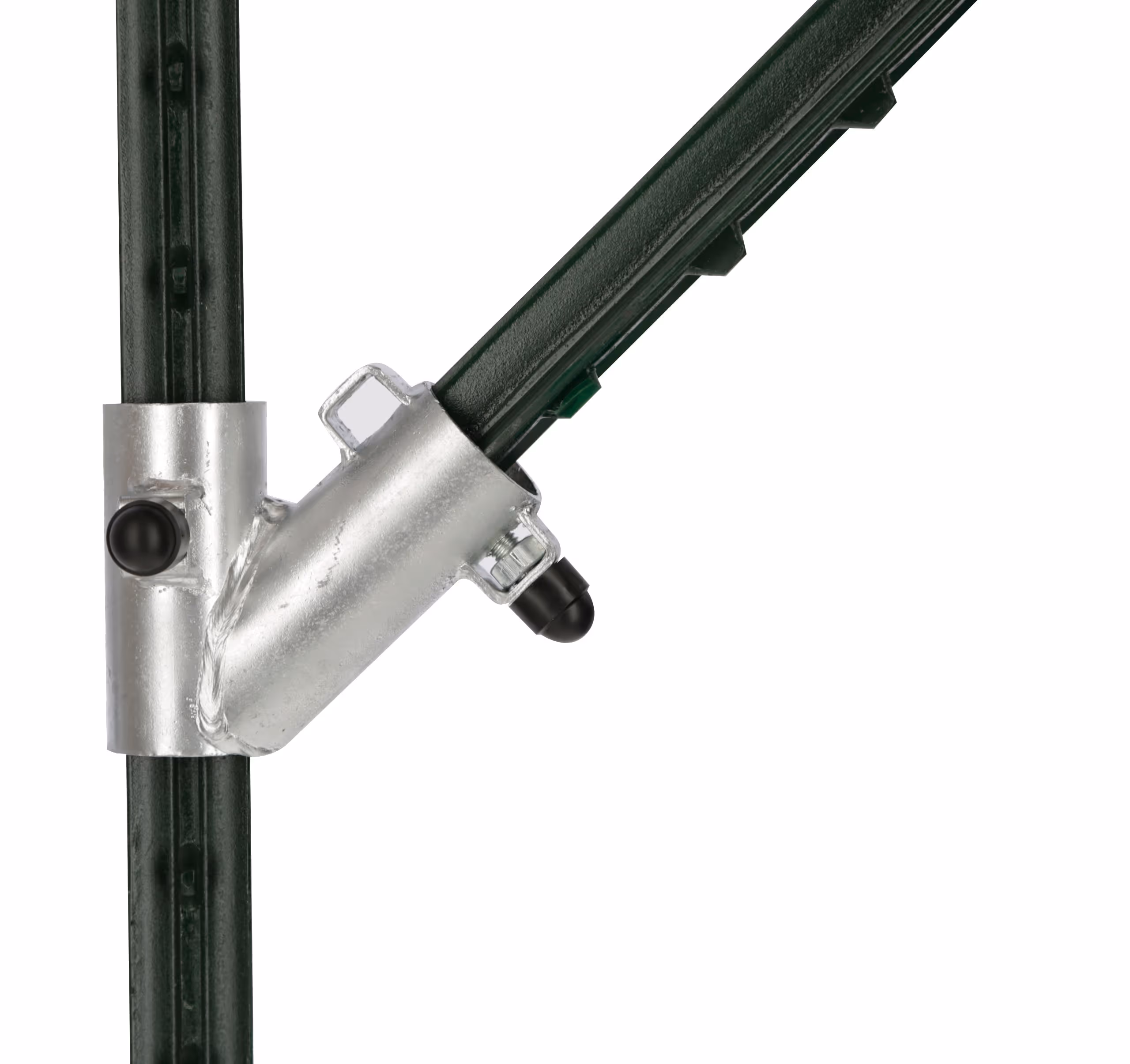Kit de base T-Post renforts 45°, vis, embouts