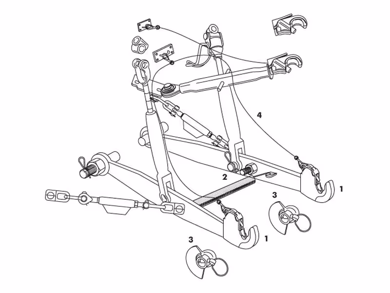 Kit de conversion bras relevage (Cat. 1)