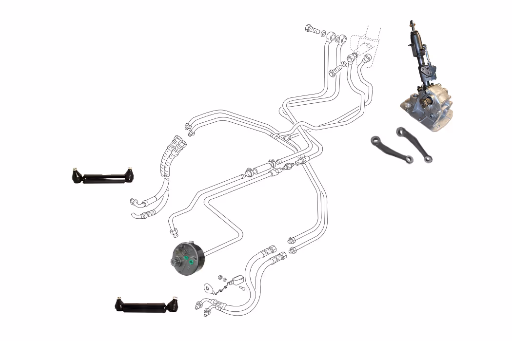Kit de conversion de direction assistée 