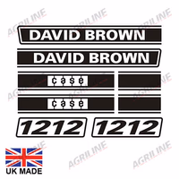 Kit de decalcomanies - David Brown 1212 Noir