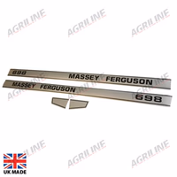 Kit de decalcomanies - Massey Ferguson 698