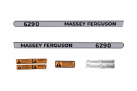 Kit de décalcomanies Massey Ferguson 6290