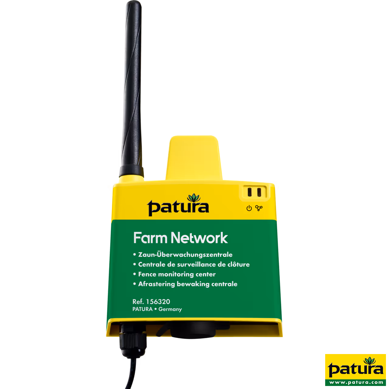 Kit de démarage Farm Network PATURA 1 centrale de surveillance de clôture et 3 relais de surveillance de clôture