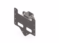 KIT DE FIXATION POTEAU 100X100 Bovin Inox 30L