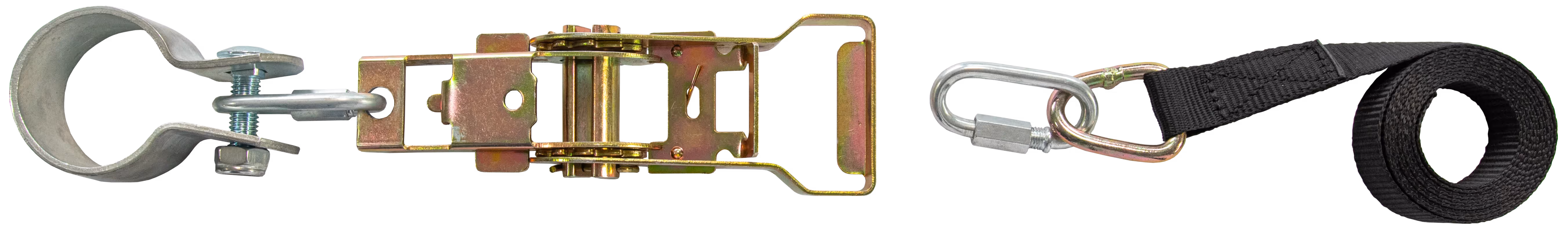 Kit de montage pour filets d'ombrage, sur poteaux ronds de 48 mm de diamètre