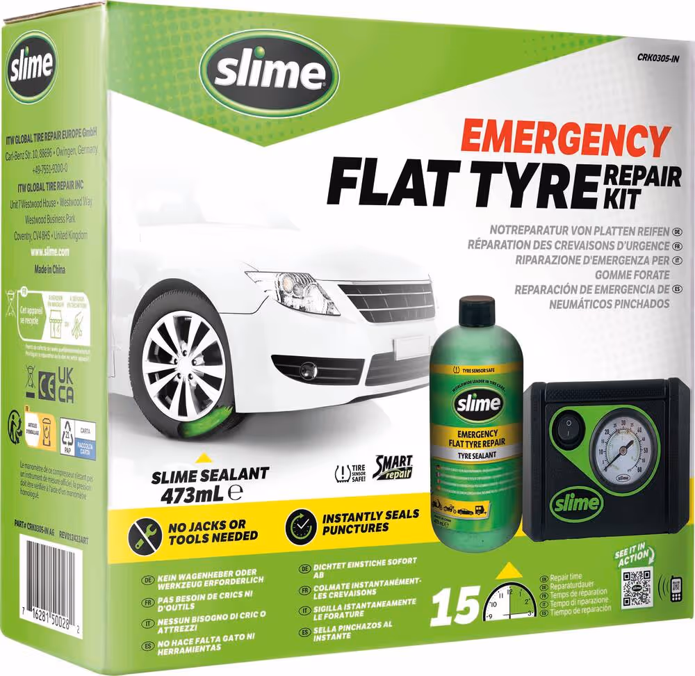 KIT DE REPARATION POUR PNEU TUBELESS *SMART REPAIR*