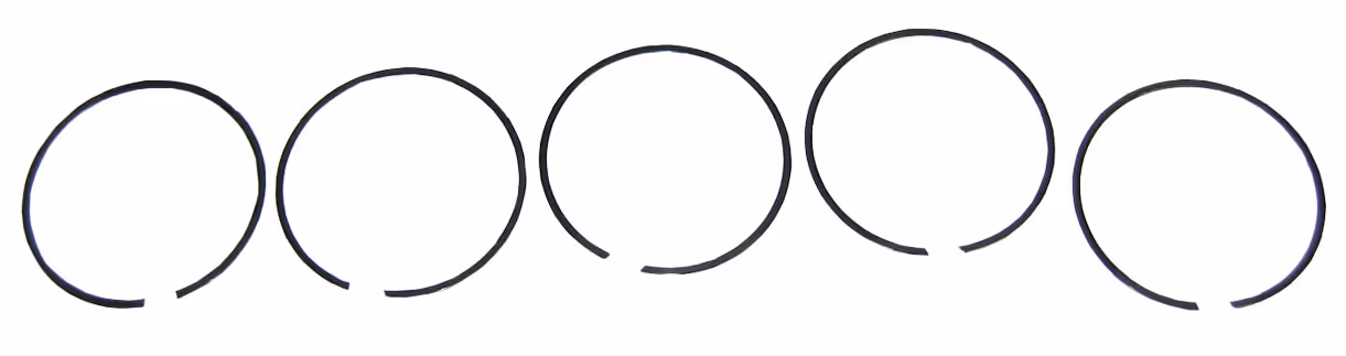 Kit de segments de piston chromés pour chemise en fonte D152 20 736494M91 | Massey-Ferguson