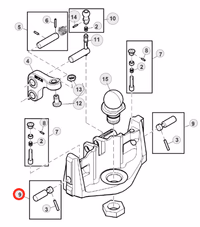 Kit de verrouillage John Deere RE570958