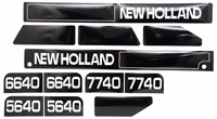 Kit décalque 5640-6640-7740 après11 95 Ford New Holland 82008795 adaptable