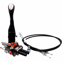 Kit distributeur monobloc 40L/min + monolevier