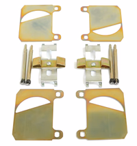 Kit fixation plaquettes de frein  adaptable