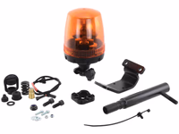 Kit gyrophare halogène , 12V - adaptable sur tracteurs Valtra - ref ACV0255670