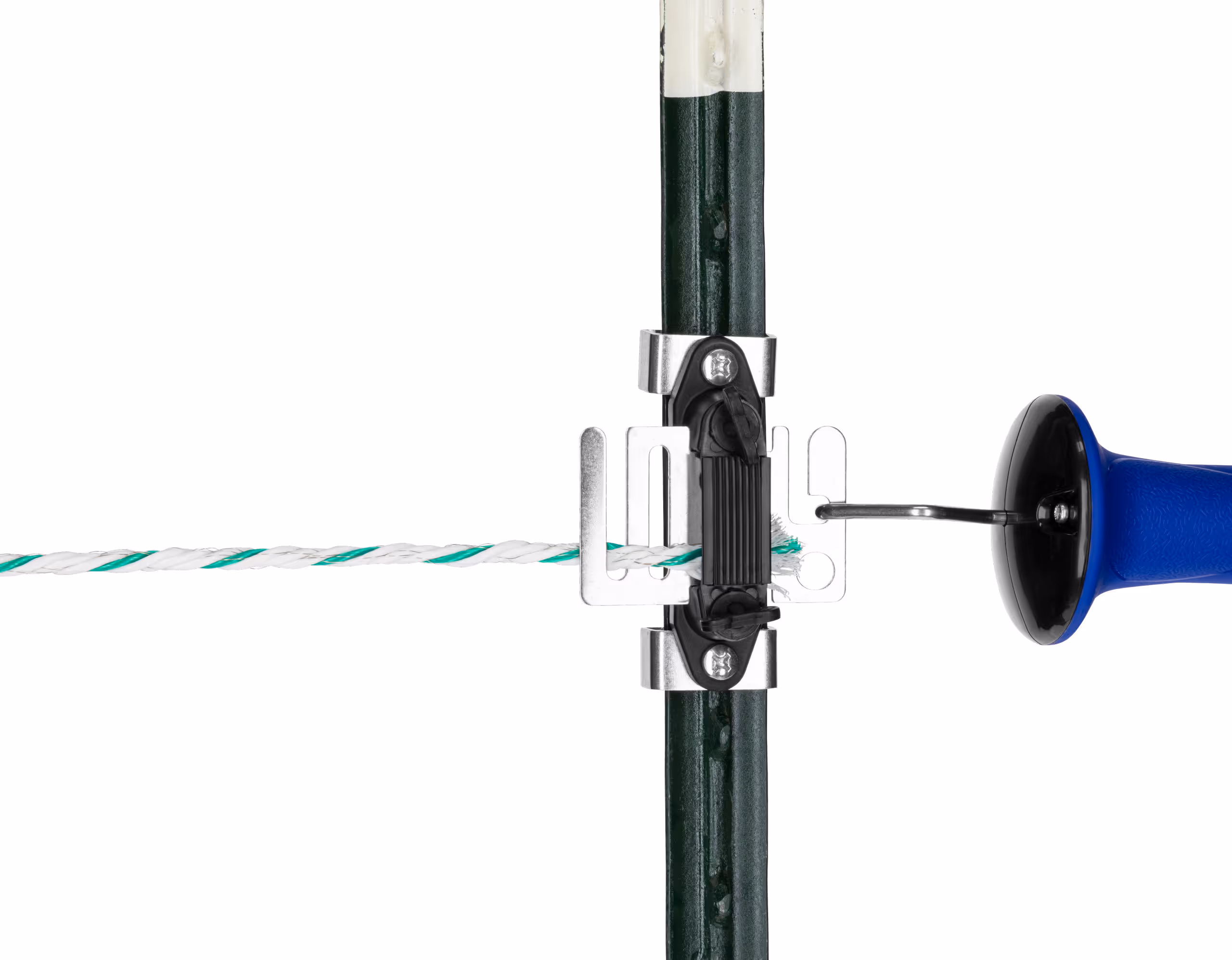 Kit isolateurs Profi/T-Post à ruban, pour porte, 2pcs