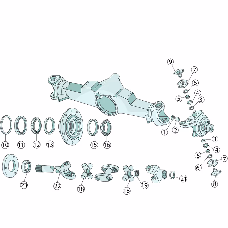 Kit joint reducteur 87588941 - Case IH
