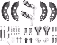 KIT MACHOIRES COMPLET POUR FREIN 1636-1637