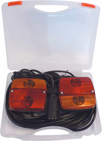 KIT MAGNET.ARRIERE ENTRE FEUX 4M-ALIM.12M COFFRET PVC