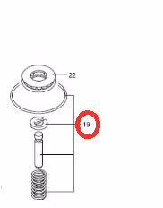 Kit piston pour nettoyeur Renson 159700