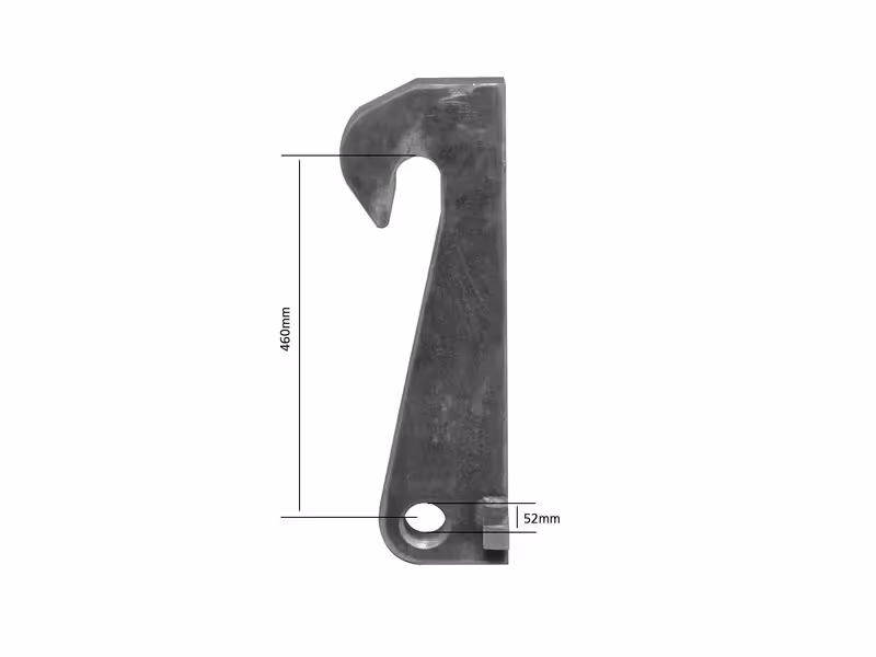 Kit plaque d'adaptation G/D, Remplacement pour: Claas - adaptable sur télescopiques Claas - ref 0013010800