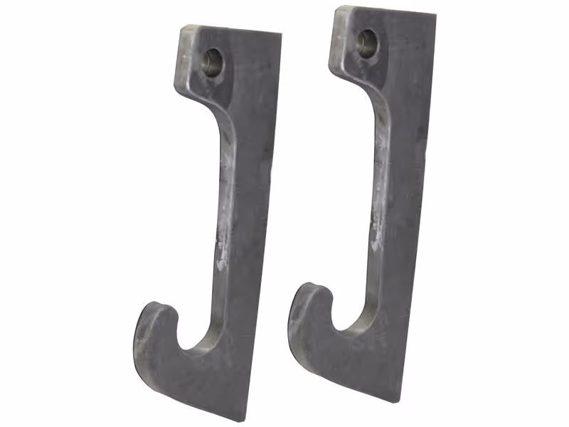 Kit plaque d'adaptation G/D, Remplacement pour: New Holland - adaptable sur télescopiques New Holland