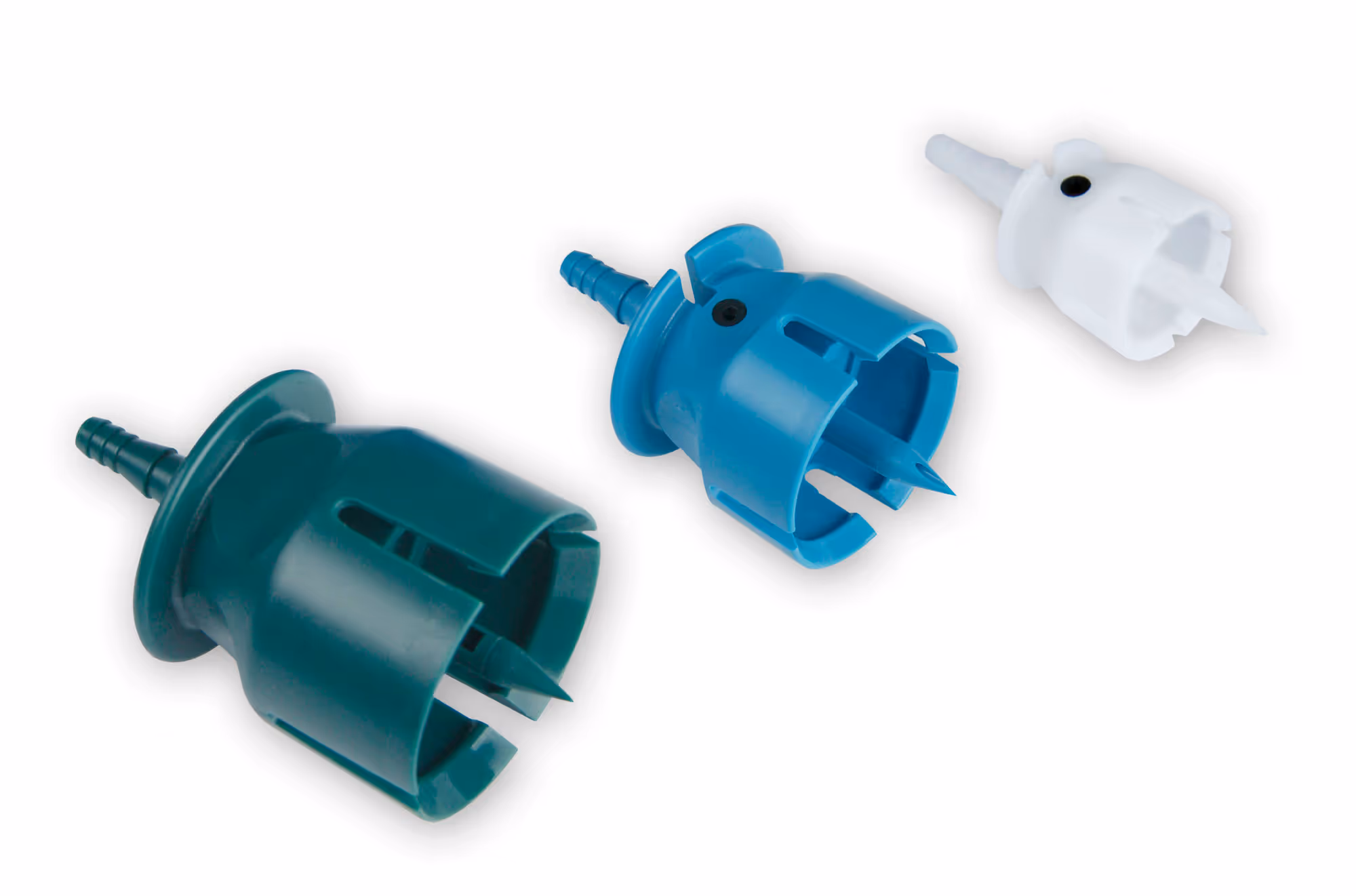 Kit porte flacon Ecomatic blanc bleu et vert