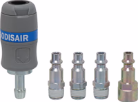 Kit raccords rapides 5 pces 1/4-6mm